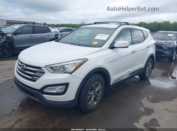 5XYZUDLB5GG312366 2016 HYUNDAI SANTA FE SPORT Белый Передняя левая четверть