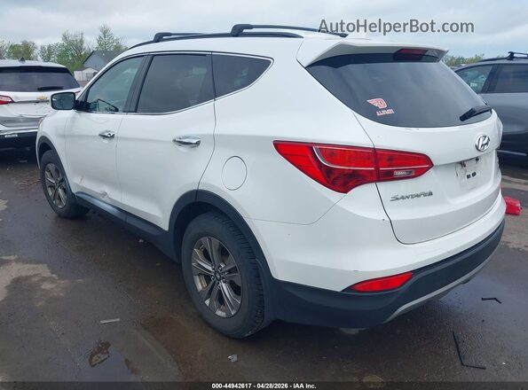 5XYZUDLB5GG312366 2016 HYUNDAI SANTA FE SPORT Белый Задняя левая четверть