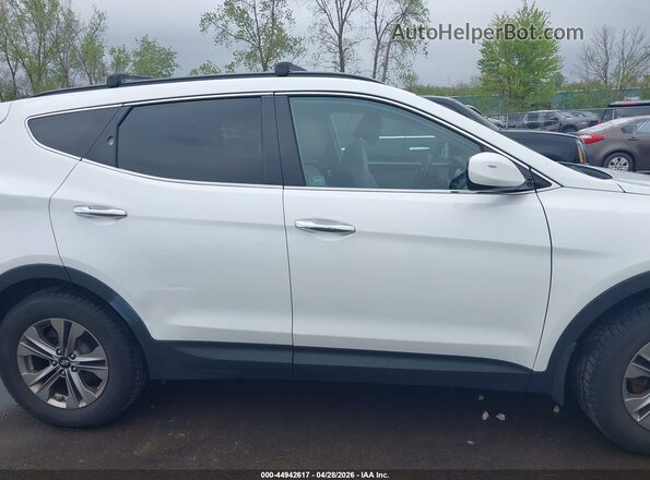 5XYZUDLB5GG312366 2016 HYUNDAI SANTA FE SPORT Белый Вид задней части салона