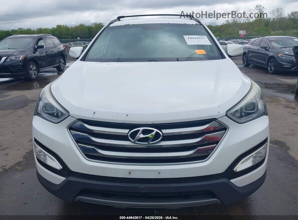5XYZUDLB5GG312366 2016 HYUNDAI SANTA FE SPORT Белый Вид щитка приборов