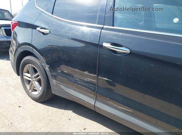 5XYZUDLB5HG398618 2017 HYUNDAI SANTA FE SPORT Черный Вид спереди