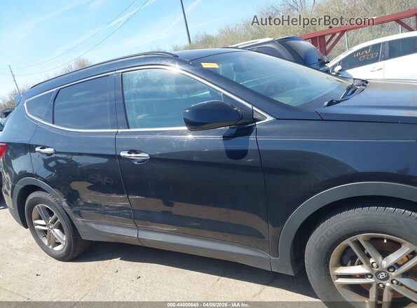 5XYZUDLB5HG398618 2017 HYUNDAI SANTA FE SPORT Черный Вид задней части салона