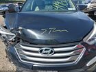 2016 Hyundai Santa Fe Sport 2.4l Черный vin: 5XYZUDLB6GG379008