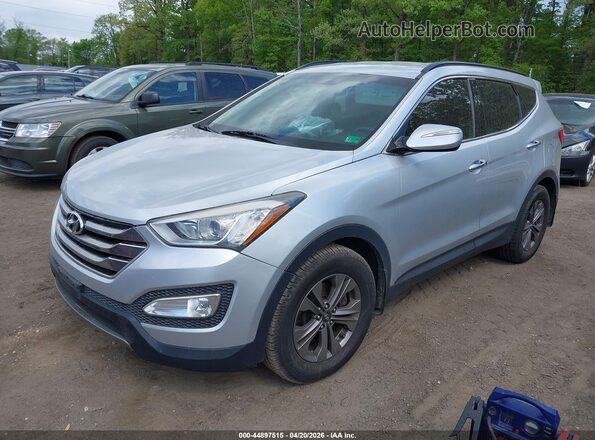 5XYZUDLBXGG319975 2016 HYUNDAI SANTA FE SPORT Silver Przód lewy