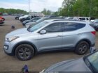 2016 Hyundai Santa Fe Sport 2.4l Silver vin: 5XYZUDLBXGG319975