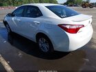 2016 Toyota Corolla Le Plus White vin: 5YFBPRHE7GP507129