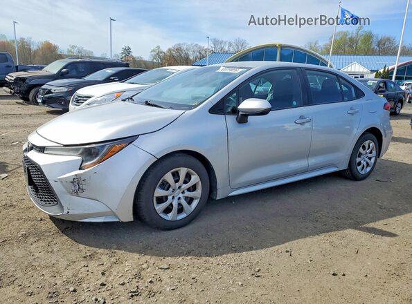 5YFEPMAE3MP253053 2021 TOYOTA LL Silver Առջևի ձախ երեք քառորդ տեսարան