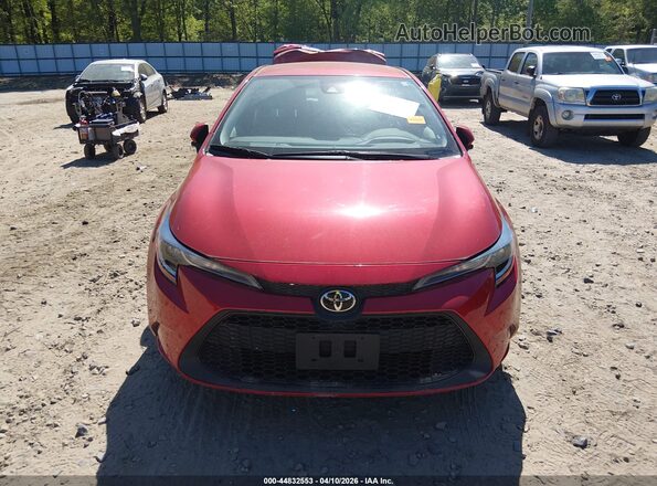 5YFEPMAE3MP270631 2021 TOYOTA LL Red Widok zestawu wskaźników