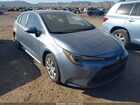 2022 Toyota Corolla Le Blue vin: 5YFEPMAE3NP320395