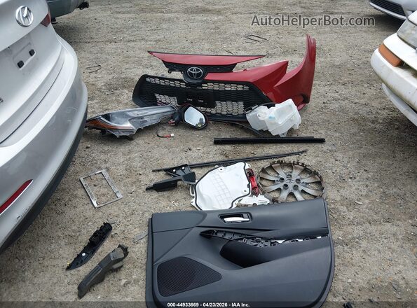 5YFEPMAE5MP185564 2021 TOYOTA LL Красный Вид щитка приборов