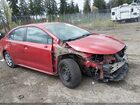 2021 Toyota Corolla Le Красный vin: 5YFEPMAE5MP185564