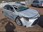 2021 Toyota Corolla Le Silver vin: 5YFEPMAE6MP197402