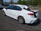 2022 Toyota Corolla Le White vin: 5YFEPMAE7NP315152