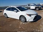 2021 Toyota Corolla Le White vin: 5YFEPMAE8MP215401