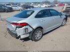 2021 Toyota Corolla Le Серебряный vin: 5YFEPMAE8MP251024