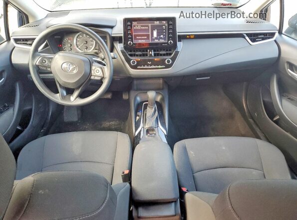 5YFEPMAE8MP258412 2021 TOYOTA COROLLA Black Dashboard view