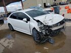 2022 Toyota Corolla Le White vin: 5YFEPMAE8NP320859