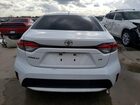 2022 Toyota Corolla Le White vin: 5YFEPMAE8NP320859