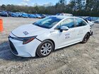 2021 Toyota Corolla Le White vin: 5YFEPMAE9MP185289