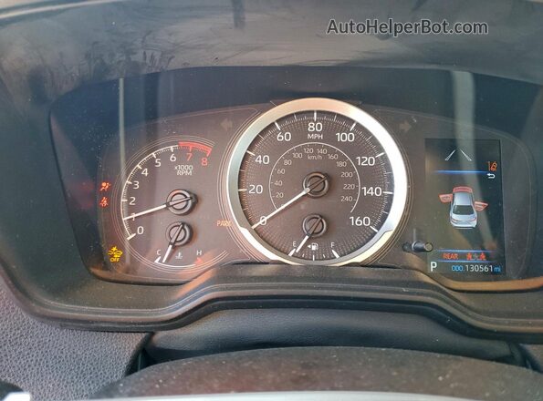 5YFEPMAEXNP388905 2022 TOYOTA LL Blue Вид щитка приладів