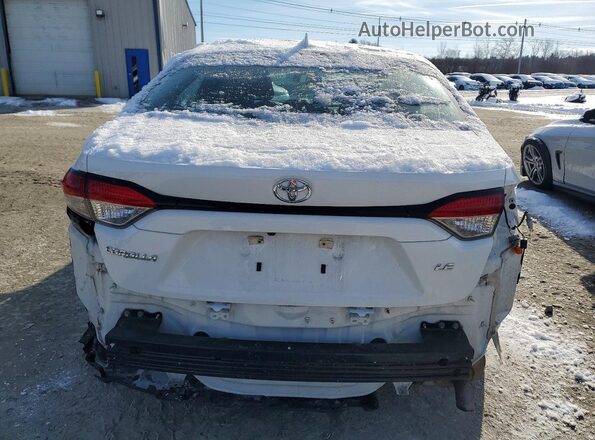 5YFEPRAE3LP039966 2020 TOYOTA LL White უკანა ხედი