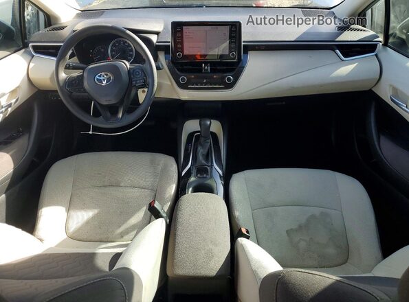 5YFEPRAE3LP062017 2020 TOYOTA LL Белый Вид панели приборов