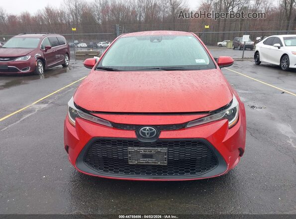 5YFEPRAE5LP081670 2020 TOYOTA LL Red Widok zestawu wskaźników
