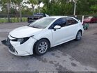 2020 Toyota Corolla Le White vin: 5YFEPRAE5LP097657
