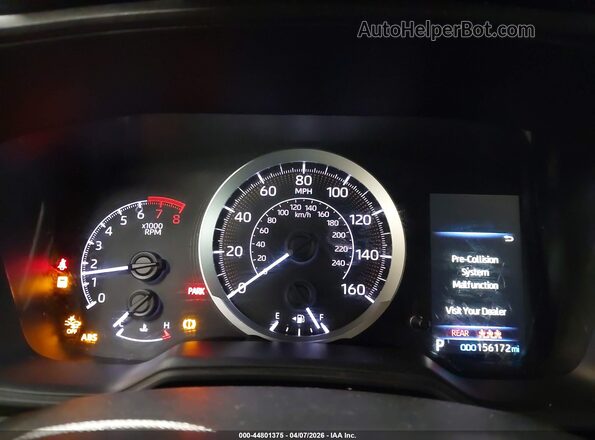 5YFEPRAE6LP100663 2020 TOYOTA LL Black Widok tylnych siedzeń