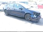 2020 Toyota Corolla Le Dark Blue vin: 5YFEPRAEXLP135495