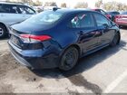 2020 Toyota Corolla Le Dark Blue vin: 5YFEPRAEXLP135495