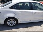 2020 Toyota Corolla Le White vin: 5YFHPRAE7LP084311