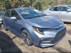 2021 Toyota Corolla Se Blue vin: 5YFP4MCE4MP089696