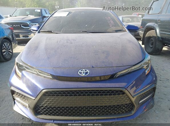 5YFP4RCE6LP016616 2020 TOYOTA LL Blue Vista del cuadro de instrumentos
