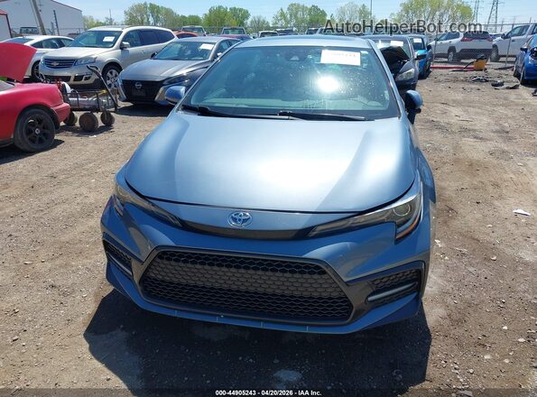 5YFP4RCE6LP026630 2020 TOYOTA LL Light Blue ხელსაწყოთა პანელის ხედი