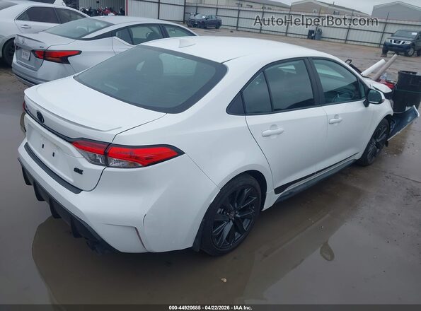5YFS4MCE0TP266771 2026 TOYOTA LL Белый Задняя правая четверть