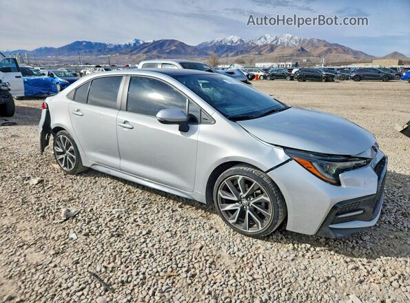5YFS4MCE1NP129163 2022 TOYOTA LL Silver Front right