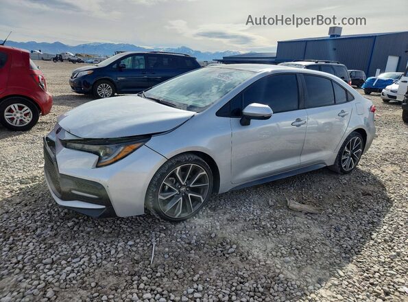 5YFS4MCE1NP129163 2022 TOYOTA LL Silver Front left