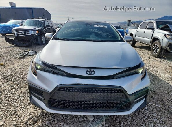 5YFS4MCE1NP129163 2022 TOYOTA LL Silver Front view