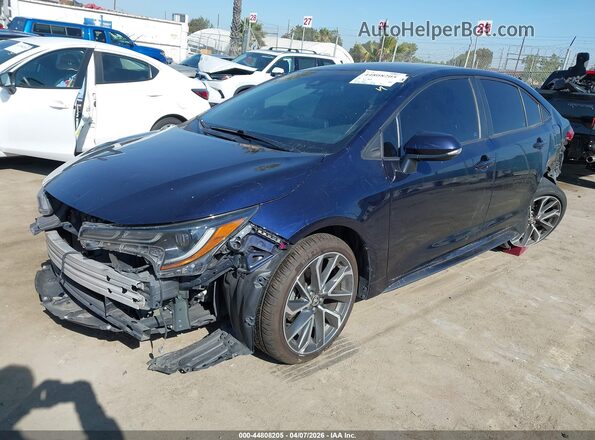 5YFS4MCE2NP105874 2022 TOYOTA LL Blue Front left