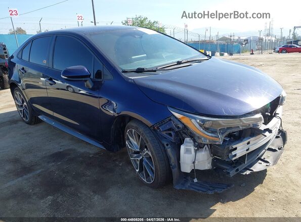 5YFS4MCE2NP105874 2022 TOYOTA LL Blue Front right