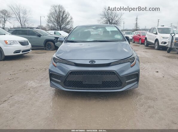 5YFS4MCE2NP107494 2022 TOYOTA LL Blue Вид щитка приладів