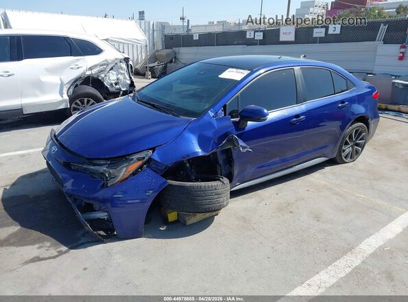 5YFS4MCE4NP098541 2022 TOYOTA LL Синий Передняя левая четверть