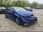 2021 Toyota Corolla Se Blue vin: 5YFS4MCE5MP073145