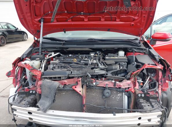 5YFS4MCE7MP072174 2021 TOYOTA LL Burgundy უკანა ხედი