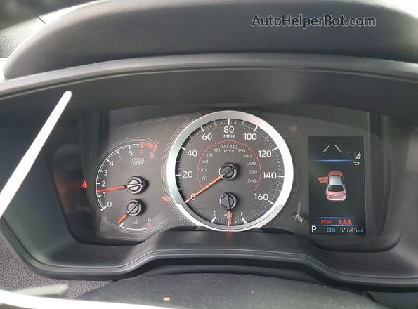 5YFS4MCE8NP139334 2022 TOYOTA LL Black Vista del cuadro de instrumentos
