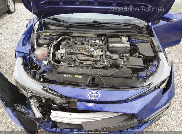 5YFS4MCEXNP122003 2022 TOYOTA LL Blue Widok z tyłu