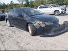 2021 Toyota Corolla Le Черный vin: 5YFVPMAE9MP238623