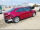 2022 Toyota Corolla Le Темно-бордовый vin: 5YFVPMAEXNP323603
