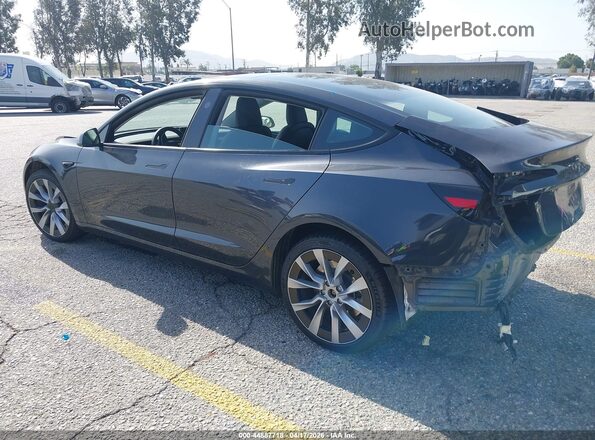 5YJ3E1EA3SF998459 2025 TESLA MODEL 3 Black Tył lewy